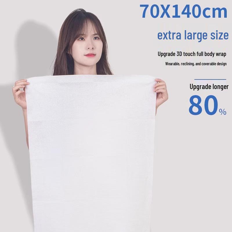 Compressed Travel-Sized Disposable Cotton Bath Towel - Thickened & Enlarged