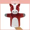 Burattino da Mano Giocattolo per Bambini con Design di Animale in Peluche Morbida Microfibra Anguria per Gioco Educativo