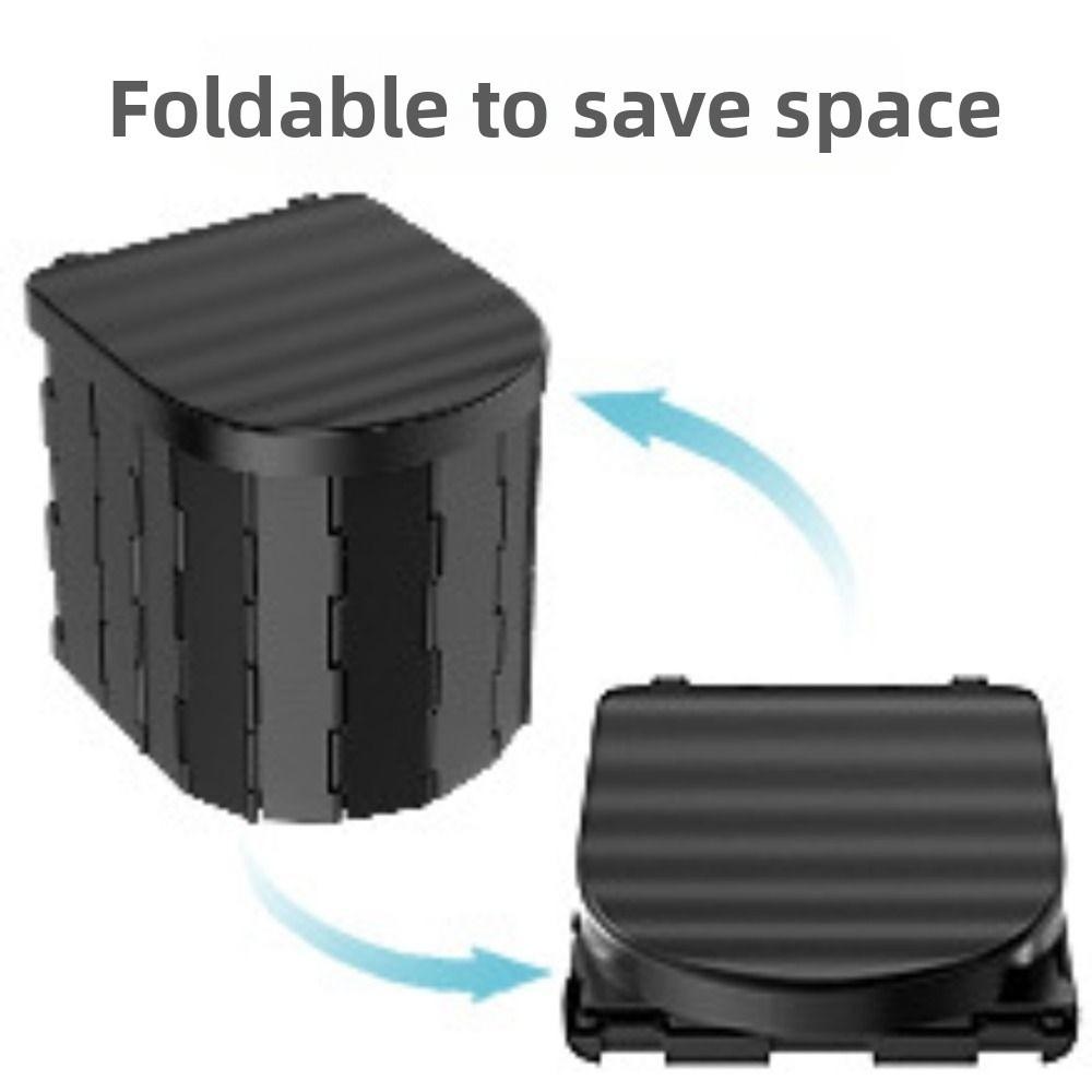 One-piece Design Folding Toilet Use Garbage Bags Vehicle-mounted Toilet Portable Toilet Car Trip