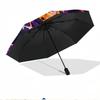 KPop Demon Hunters Print Automatic Open Close Umbrella, Portable Foldable Umbrella, for Outdoor Commute Camping Trip, Ideal Birthday Gift