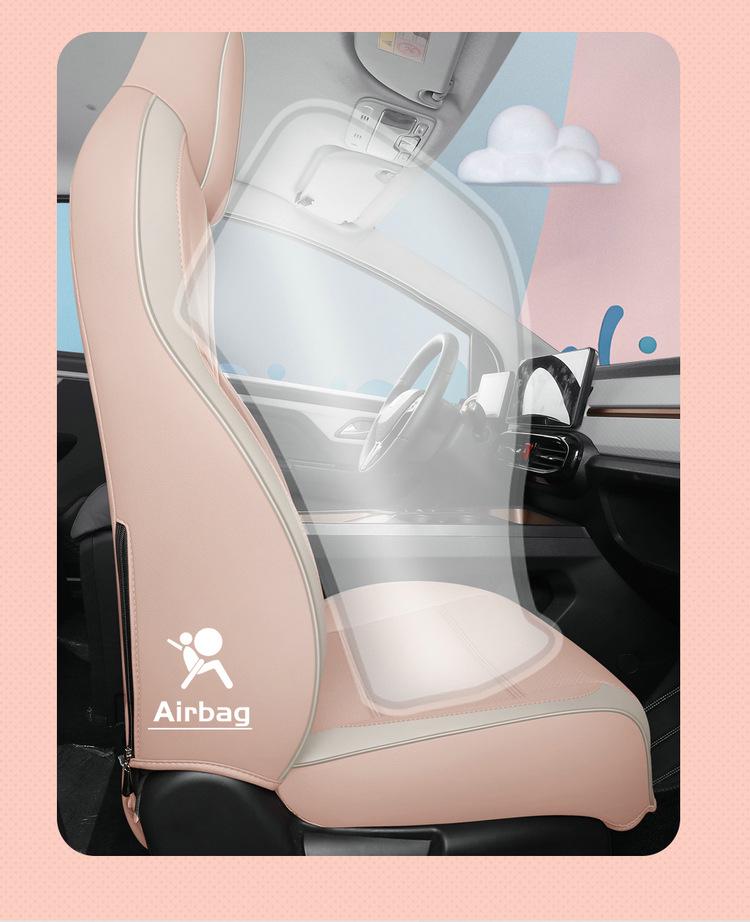 2023 Sihao Fairy e10x Lavendel Vierblättriges Kleeblatt Autositzbezug 200km Edition