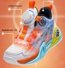 Bobodou Kids' Luminous Running and Basketball Shoes with Rotating Button