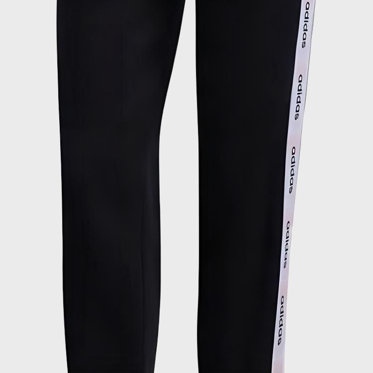 Adidas Neo Breathable Casual Three-Quarter Knitted Sports Pants Women Pants Black GJ5355