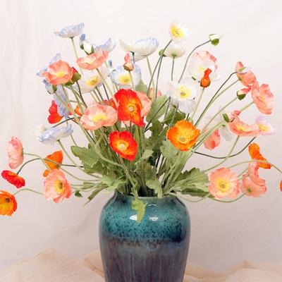 Künstliche Blume Realistische Gefälschte Seidenblume Heim Büro Hochzeitsparty Innen Außen Kunstblume Blüte Pflanzen Dekoration