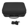 Game Console Carrying Case Fit for Switch 2 2025 Protective Hard Shell Portable Travel Bag with 2 Pockets Black