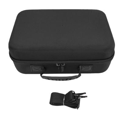 Game Console Carrying Case Fit for Switch 2 2025 Protective Hard Shell Portable Travel Bag with 2 Pockets Black