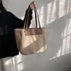Large Capacity Women's Bag New Fashion Simple Solid Color Commuter Shoulder Bag Casual Versatile Handbag