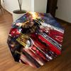 1PC firefighter firetruck Umbrella-8-Rib Reinforced, Automatic Open, Lightweight & Durable, Fashion Accessory for Outdoor-D393
