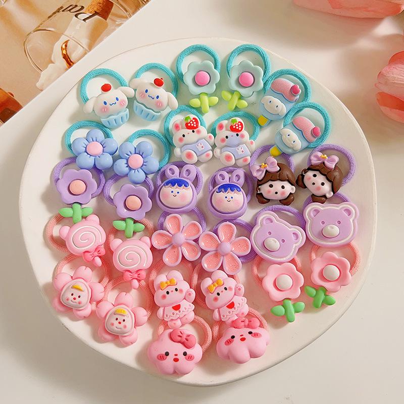 Baby & Toddler Elastic Hair Ties - No Damage Hair Accessories for Infants & Little Girls