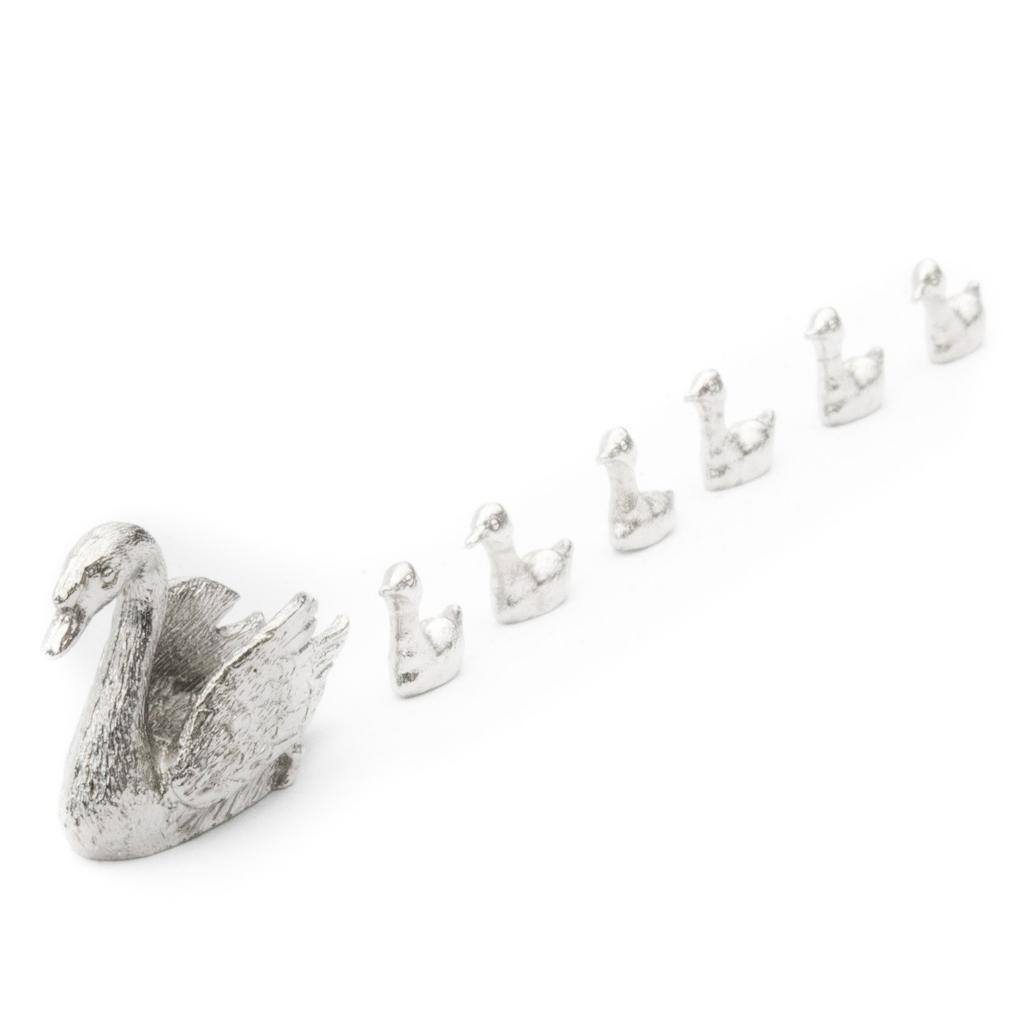 Swan and Child - British Animal Art Figurine Collection