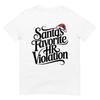 Vintage Sarcastic Retro HR Violation Christmas Office Ironic T-Shirt