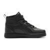 PUMA REBOUND Rugged Comfortable Mid top Kids' Skateboarding Shoes Black Kids' 388244-01