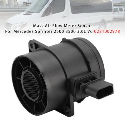 Mass Air Flow Meter Sensor For Mercedes Sprinter 2500 3500 3.0L V6 0281002978