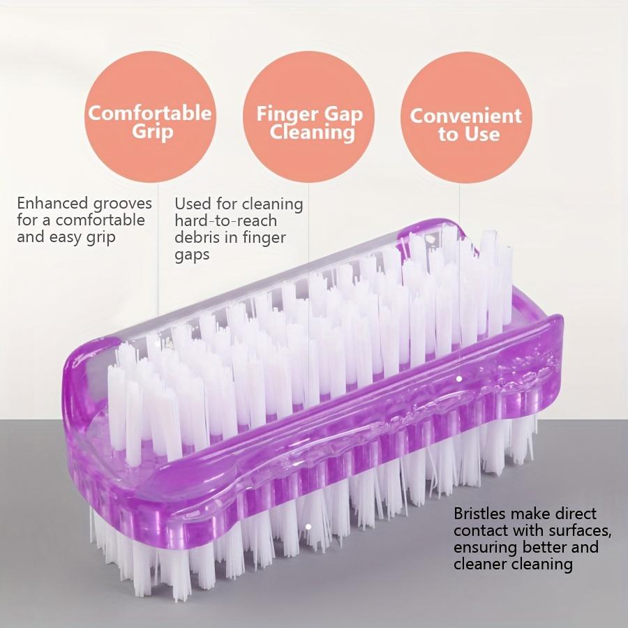Double-Sided Nail Cleaning Brush | Manicure and Pedicure Tool | For Fingernails and Toenails - Art Lalic