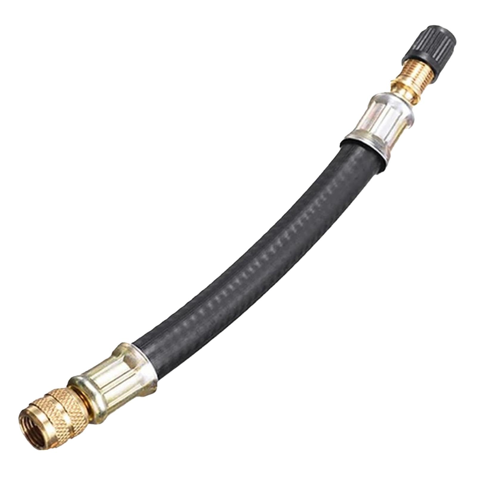 Удлинитель вентиля шины Xiwhuua, Удлинительный шланг для накачивания шин | Герметичный резиновый удлинительный шланг See description