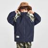 Boys' Outdoor Windproof Hooded Softshell Jacket