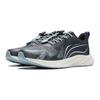 Li Ning Kids Protective Nest V2 Comfortable Shock Absorbing Durable Low Top Running Shoes Kids Running Shoes Gray YKFT076-7