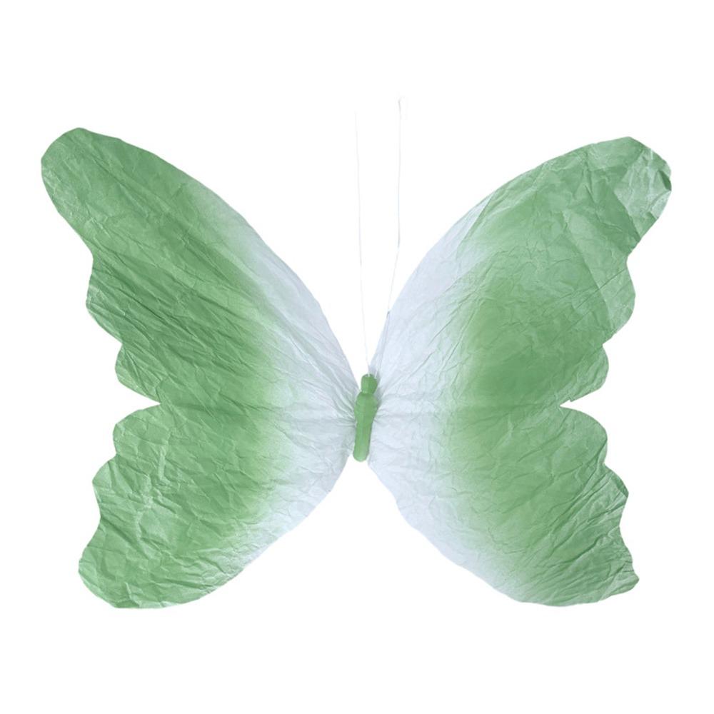 NEW 3D Artificial Paper Butterfly 30cm Large-scale Wedding Decoration Hanging Paper Material Wall Decoration Party Use