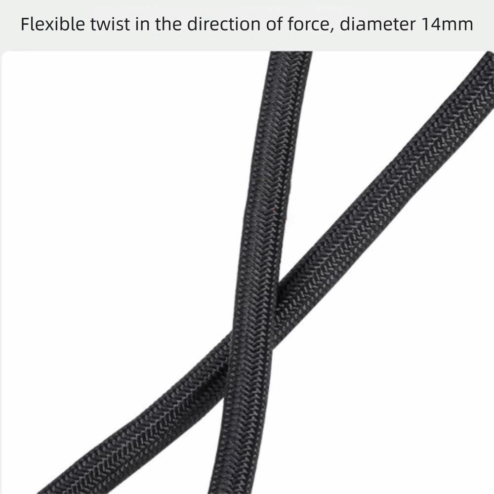 Rutschfestes Trizepsseil Ergonomische Griffe Ergonomisches Fitness-Zugseil Rückentraining