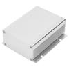Silver White Aluminum Printed Circuit Board Instrument Box Enclosure Electronic Project Case