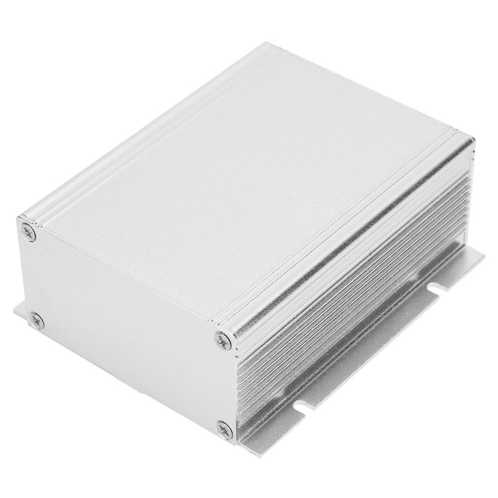 Silver White Aluminum Printed Circuit Board Instrument Box Enclosure Electronic Project Case