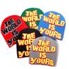 No Brand Knitted Hat With Letter Pattern For Streetwear And Winter Warmth