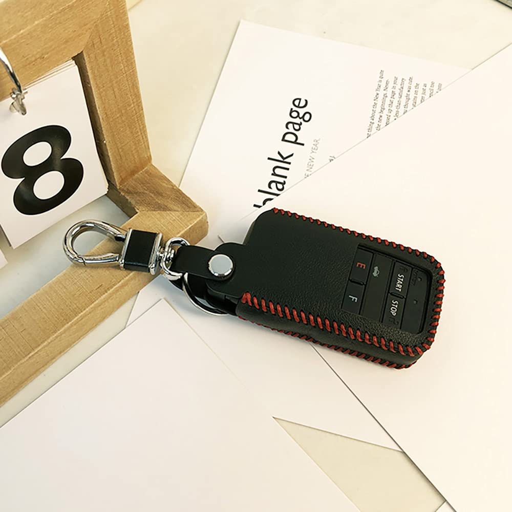 Toyota Engine Starter Genuine Leather Cover Key Case C-HR Alphard Noah 80 Series VOXY