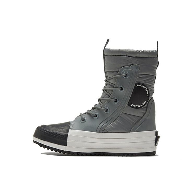 

Converse Chuck Taylor All Star MC WR Boot High Limestone Grey Женские кроссовки Черный Белый 569381C