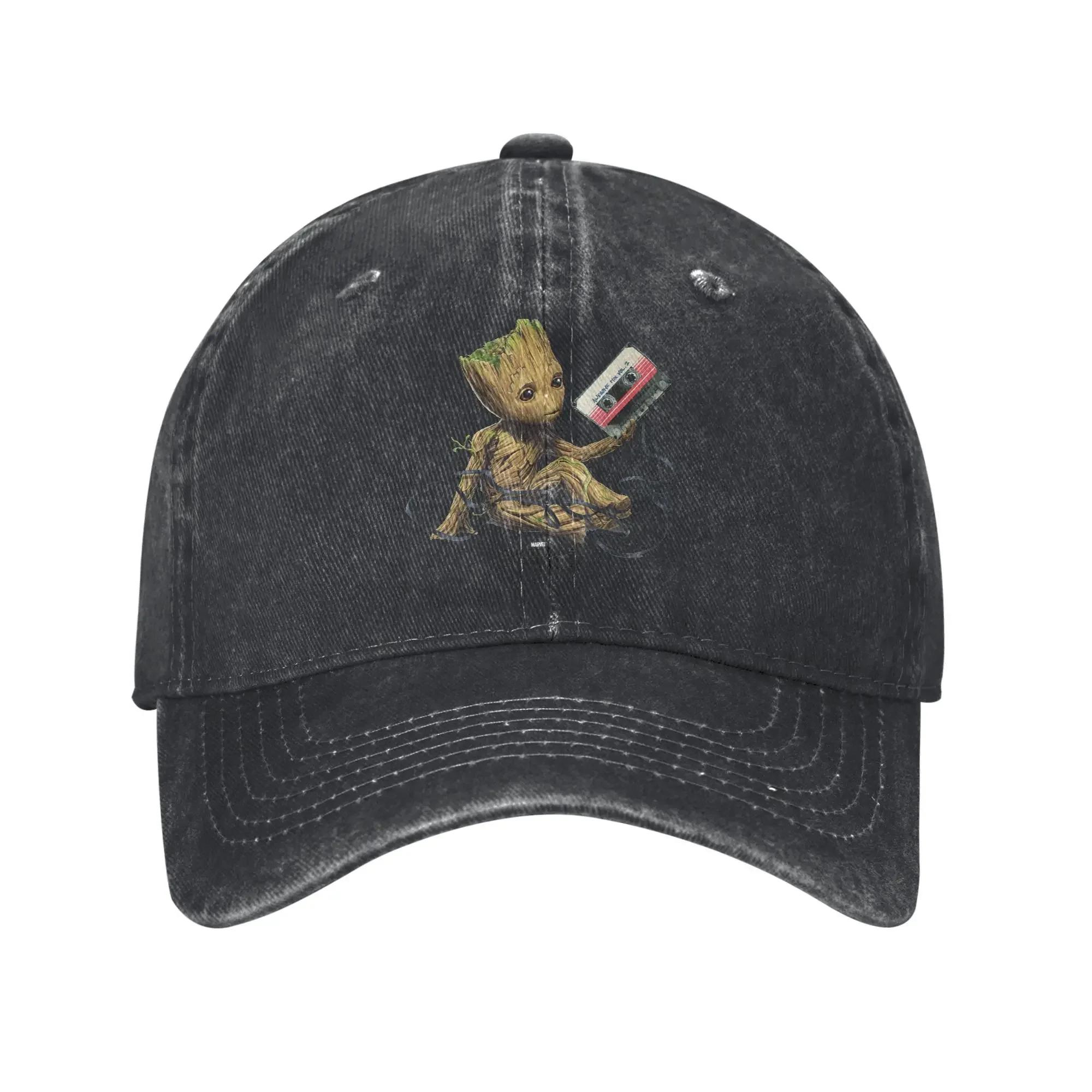

Washed Baseball Cap Guardians Of The Galaxy Vol Summer Hip Hop Hats For Unisex Unisex Casual Outdoor Sport Sun Snapback Cap One Size