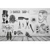 Barber Shop 3d Wall Murals Wallpaper Vintage Modern Hair Salon Wallpaper Suitable For Barber Shop Beauty Salon Murals