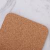 6Pcs Natural Round Wooden Non-slip Slice Cup Mat Coaster Tea Coffee Mug Drinks Holder for DIY Tableware Decor Durable Pad