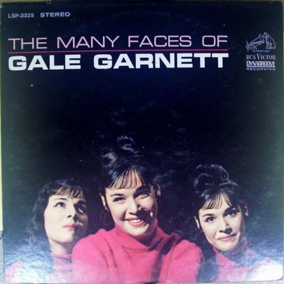 LP Record GALE GARNETT - The Many Faces Of Gale Garnett LSP3325 RCA Victor 1965 US Pop Used