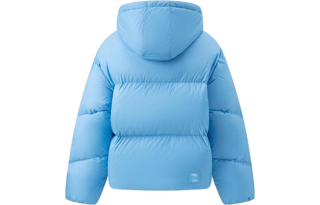 Men's Jacket Li-Ning Li Ning Sports Life Collection Down Jacket Unisex Xinjiang Blue