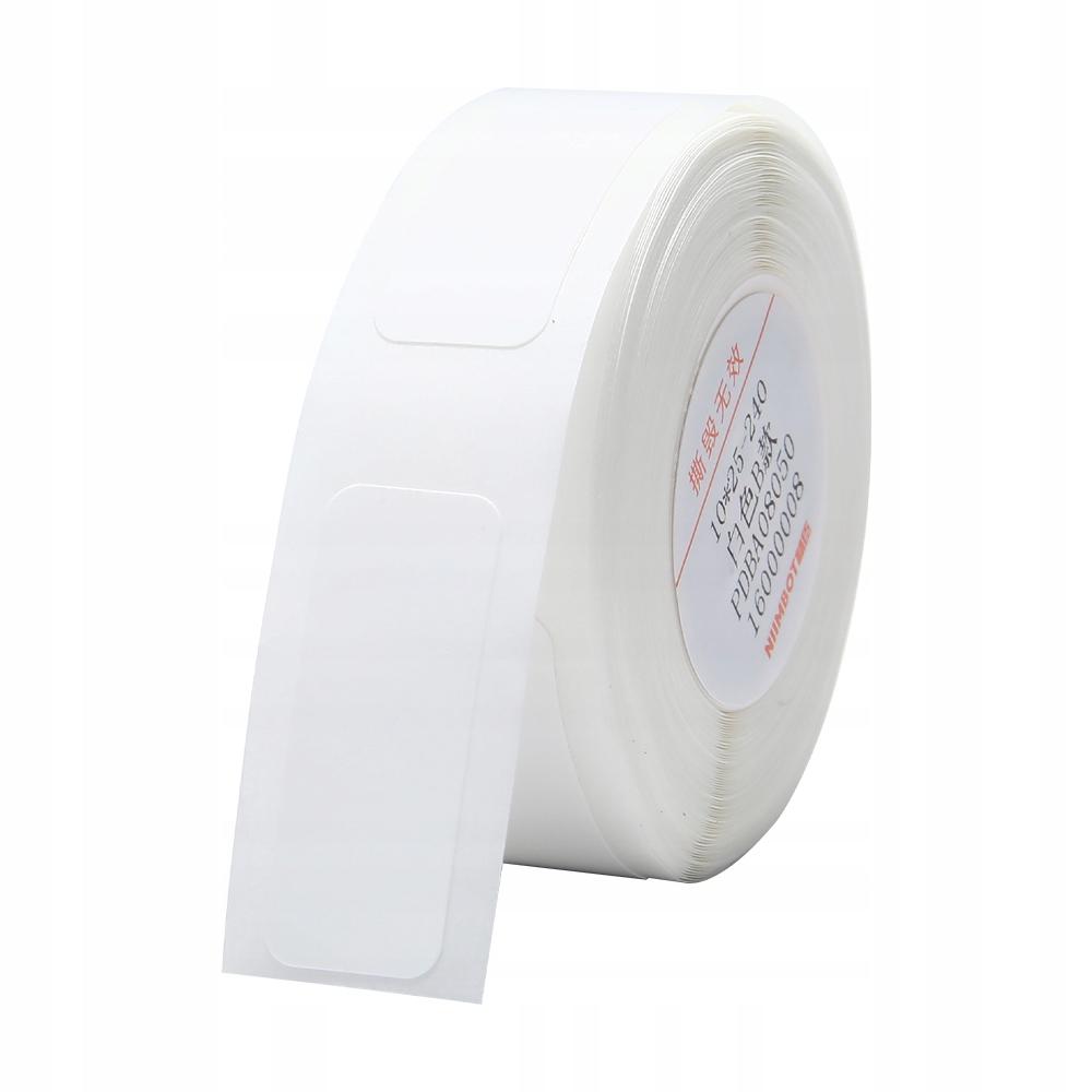Niimbot Labels Stickers 10*25Mm White 240Pcs D11/D110/D101 Original
