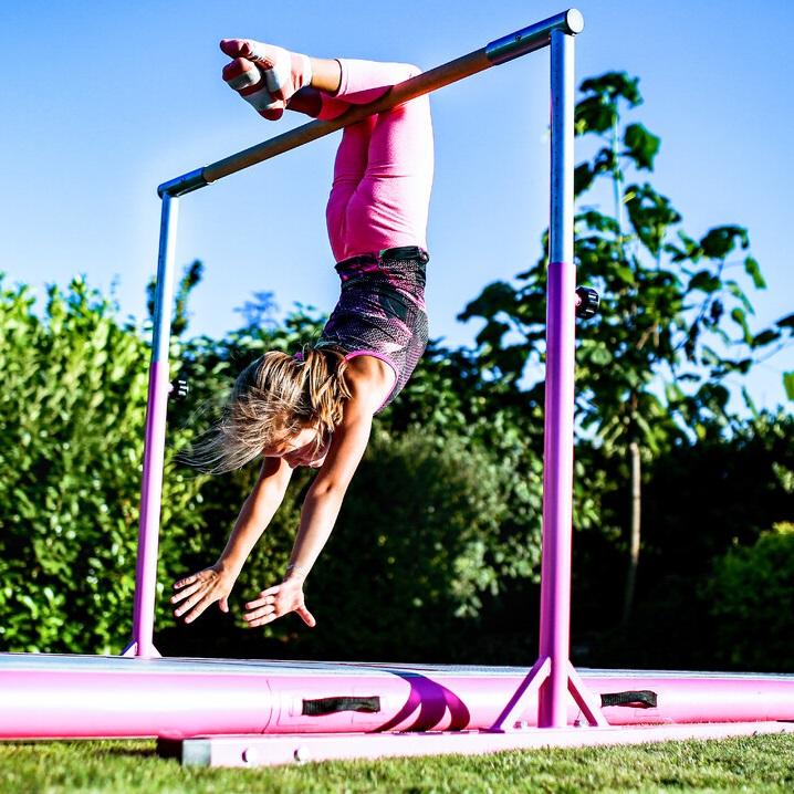 MASTER Gimnastikos lygiagretės 150cm - Rožinės
