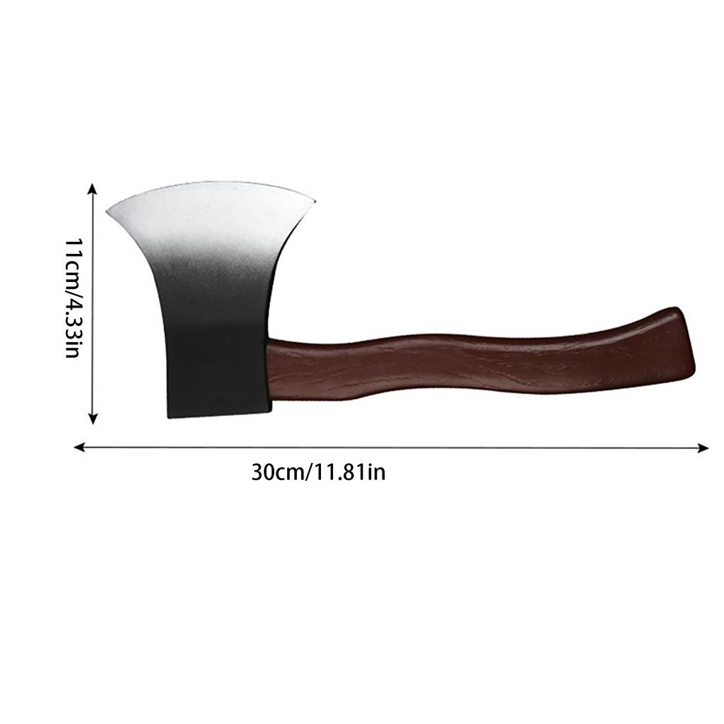 Pu Simulation Axe Toy. Creative Prank April Fool'S Day Toys. Performance Photography Props