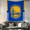 Golden State Warriors Wall Tapestry Aesthetic Wall Hanging Printed Fabric Blanket Decorative Tapestries for Bedroom Living Room Home Decor