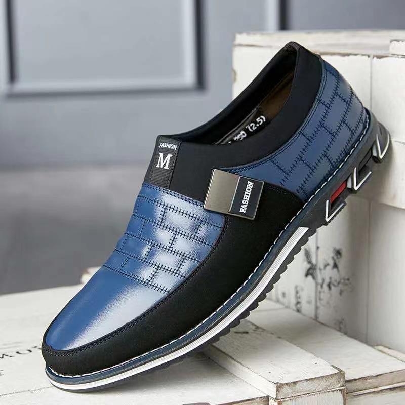 Genuine Leather Shoes Men 2022 Designer Oxfords Shoe Fashion Slip On Formal Business Wedding Dress Shoes Big Size 47 48