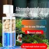 Silent Aquarium Filter: Submersible 3-in-1 Water Purifier, Circulator, and Oxygen Pump with Poop Suction Feature.