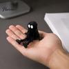 Desktop Ornament for Halloween 3D Printed Articulated Ghost Figurine, Movable Joint Toy, Funny Hooded Small Portable Figurine Decor, Unpainted