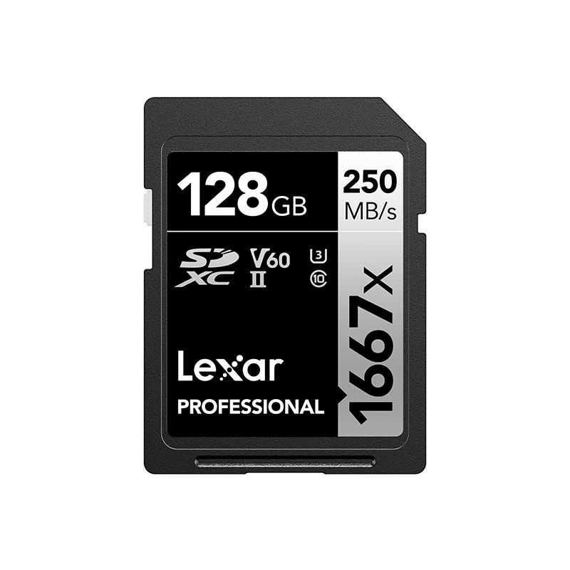 Lexar Карта памяти SD 1667x Pro V60 128GB