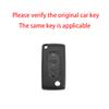 Zinc Alloy Leather Car Flip Key Case Cover Protector Shell Fob Key For Citroen C1 C2 C3 C4 C5 Xsara Pica Auto Accessories