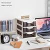 Transparent Drawer-Style Desktop Storage Box for Household Items and Cosmetics