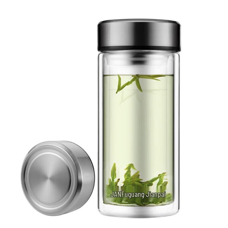 Fuguang Earl Business Double-Layer Glass Cup