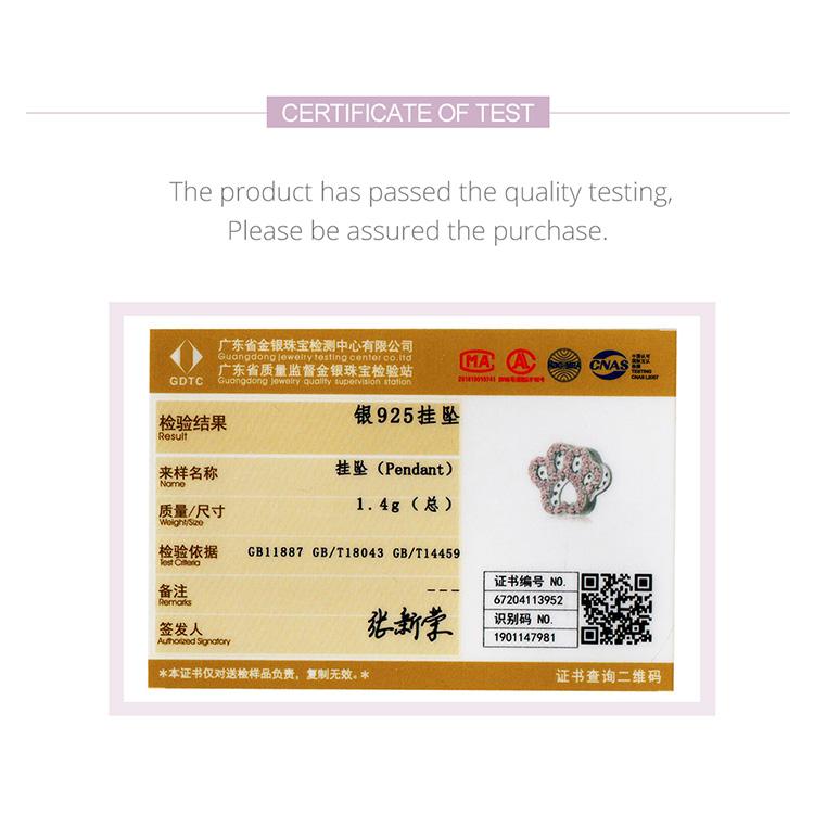 Bamoer Pet Cat Paw Footprint 925 Sterling Silver Bead Charm do bransoletki DIY tworzenia biżuterii