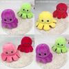 Adorable Double-sided Flip Reversible Octopus Plush Toy For Kids Soft And Cuddly Marine Life Stuffed Animal