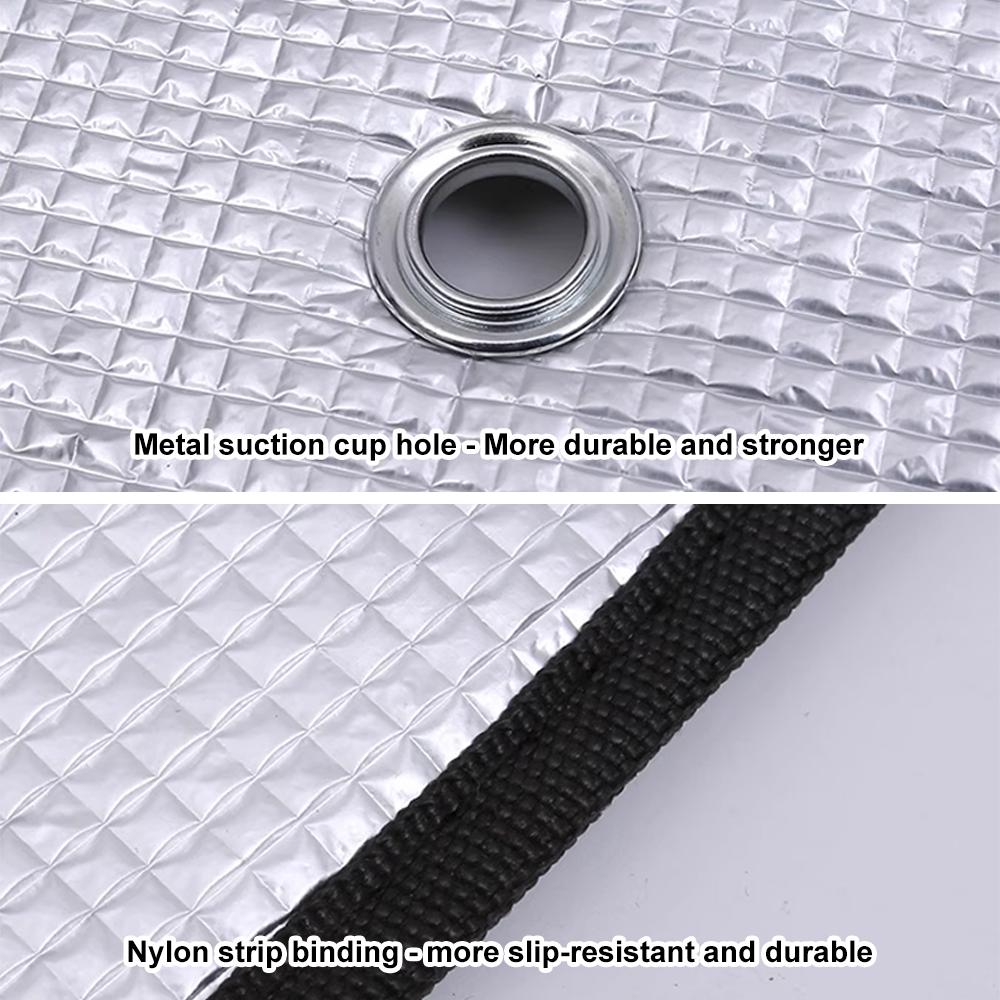 8PCS Sun Shade with Storage Bag Internal Thermal Blind Window Car Windscreen Protection Windscreen for VW T5 T6 SWBGood product
