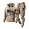 Men's Trendy Hooded Sweatshirt & Sweatpants Set for Fall/Winter 2026
