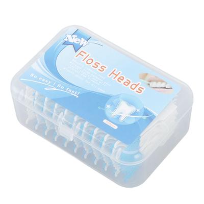 Scovolino Interdentale Monouso Testina in Morbido Silicone Portatile Filo Interdentale Stuzzicadenti Spazzolino con Custodia per Orale