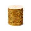 Elastic Cords Metallic Stretch Cords Gold Elastic String Braiding Rope for Craft Gift Wrapping Christmas Jewelry Making